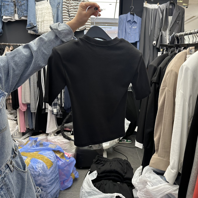 A-DEL韓國東大門代購女士新品休閑推薦26春夏熱賣職業T恤A-DELT恤