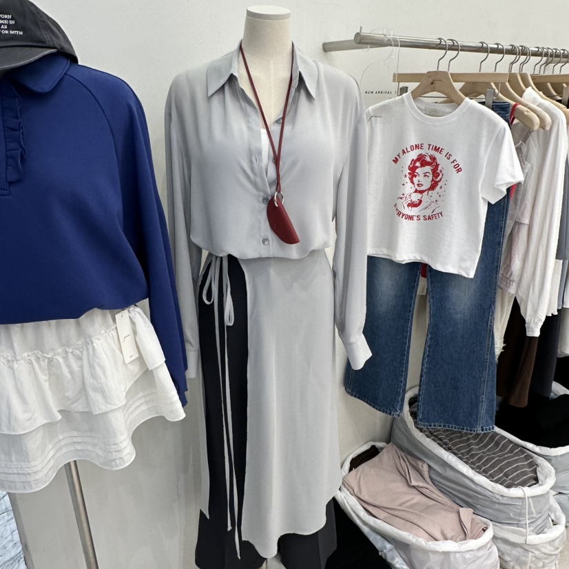 GRACIA韓國東大門直郵女裝新款26春夏人氣連衣裙不含配飾GRACIA連衣裙圖色2