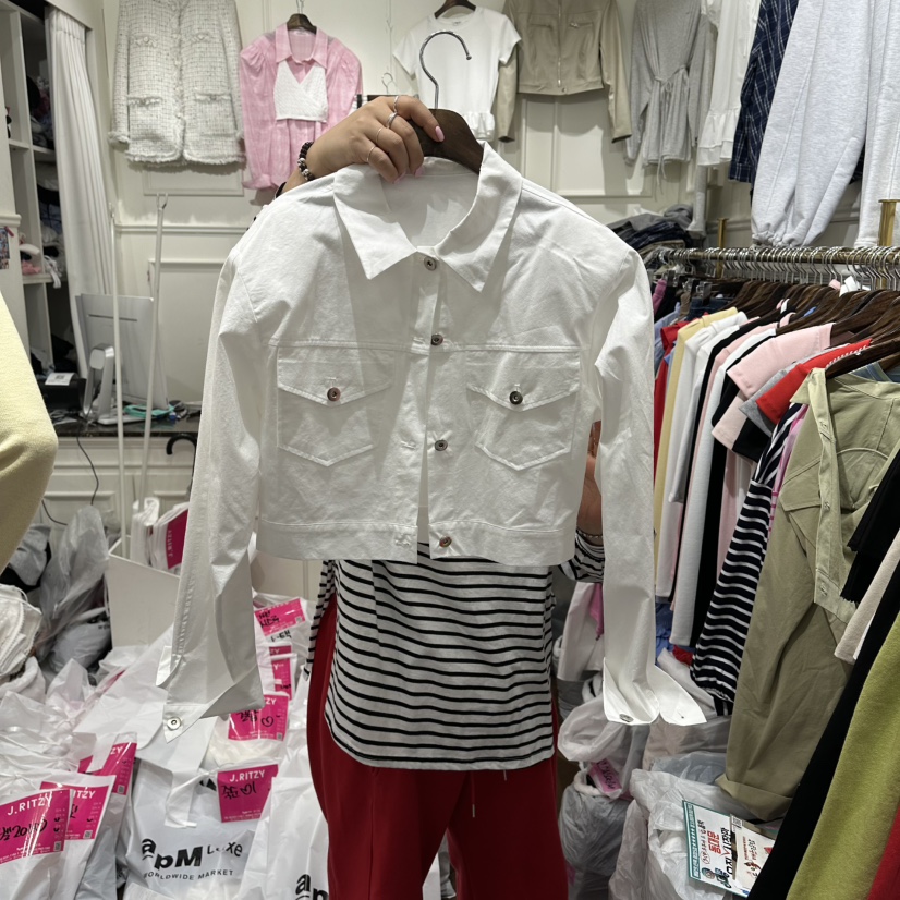 J.RITZY韓國直郵實拍女裝新款26春夏熱賣時尚休閑職業夾克J.RITZY夾克圖色1