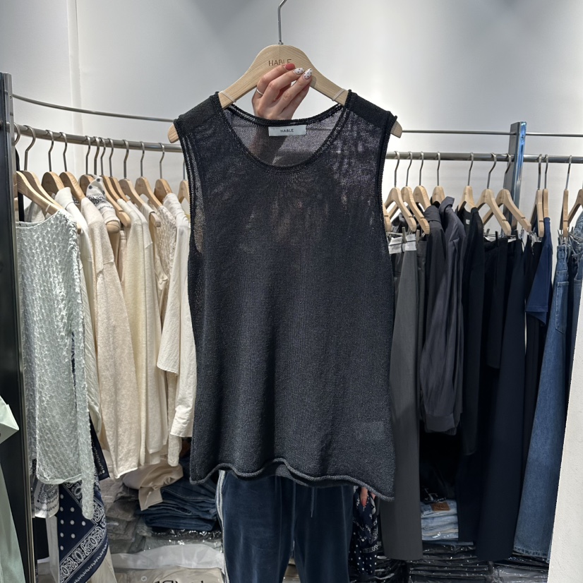 HABLE韓國直郵實拍女裝新品休閑職業26春夏推薦時尚吊帶背心HABLE吊帶/背心圖色2