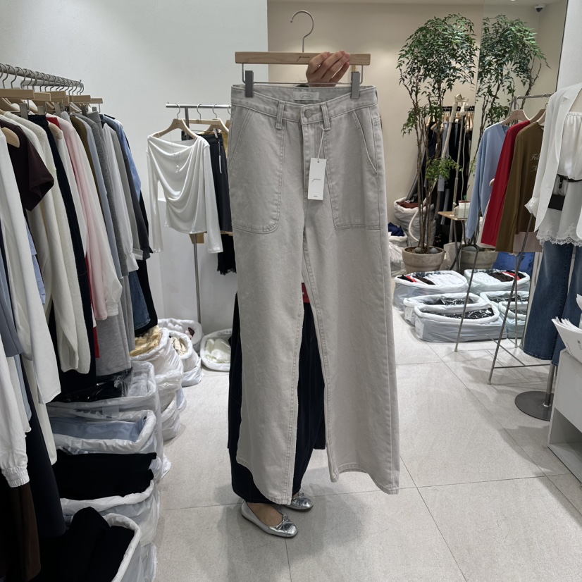 GRACIA韓國東大門代購女士新款26春夏人氣職業休閑休閑褲GRACIA休閑褲圖色1