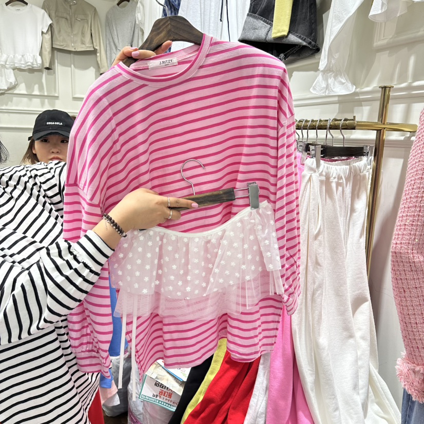 J.RITZY東大門直郵女裝新款26春夏熱賣真品職業短裙花朵J.RITZY短裙