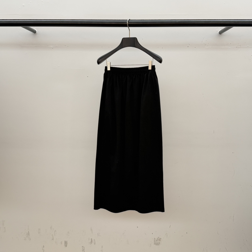 ID韓國直郵女裝新品26春夏時尚人氣推薦職業熱賣休閑長裙ID長裙圖色3黑色