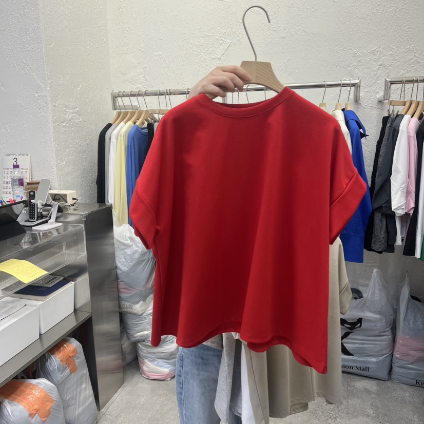 DA YLOG韓國東大門直郵女裝新款職業熱賣時尚休閑26春夏T恤DA YLOGT恤圖色1