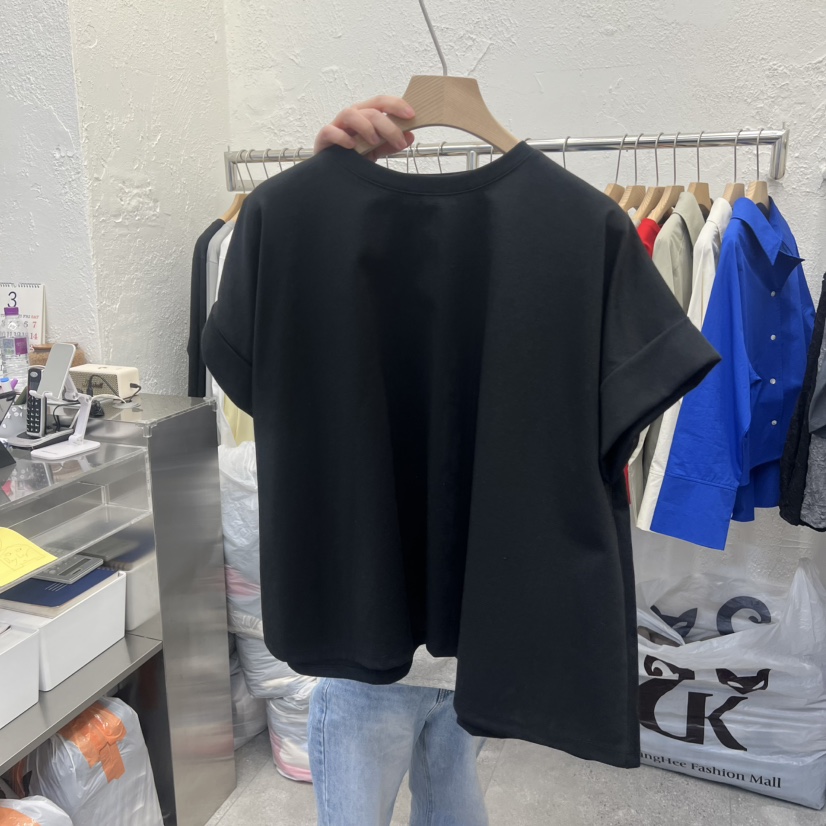 DA YLOG韓國東大門直郵女裝新款職業熱賣時尚休閑26春夏T恤DA YLOGT恤圖色5