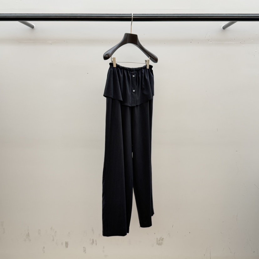 ID韓國東大門代購女裝新款休閑人氣職業熱賣26春夏時尚裙褲ID裙褲圖色2深藍色