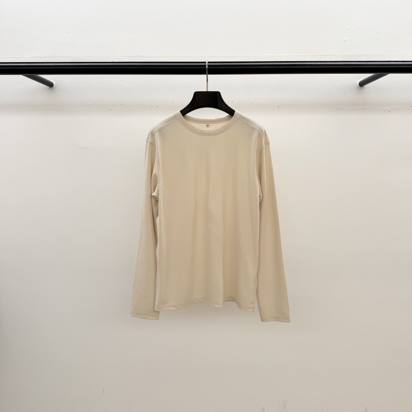 ID韓國代購女士新品休閑職業推薦熱賣人氣時尚26春夏長袖T恤棉ID長袖T恤圖色2米色