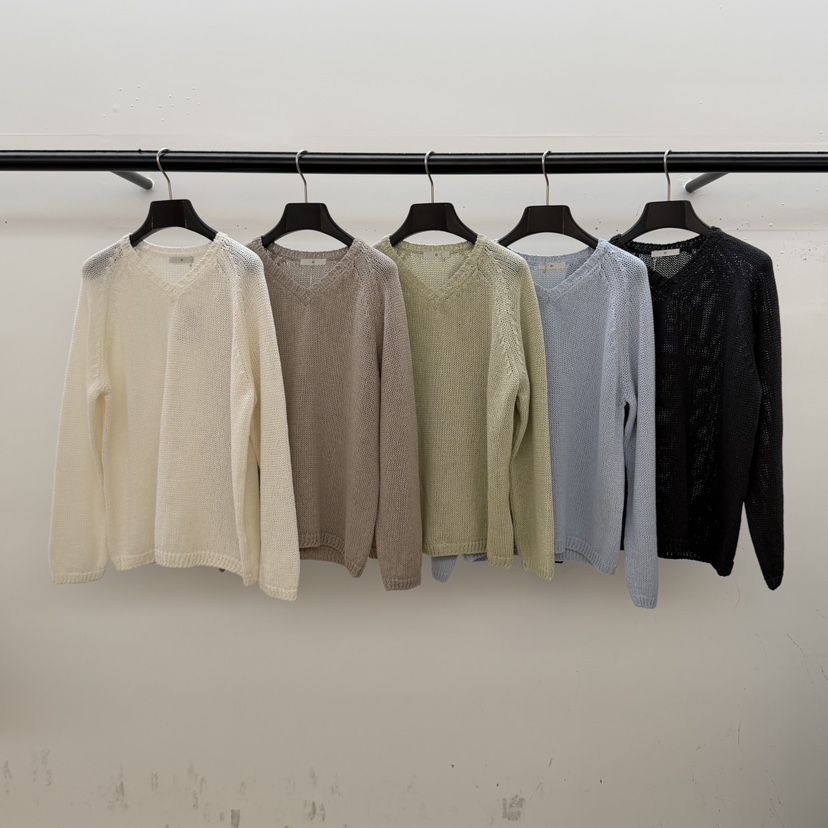 ID韓國直郵實拍女裝新品26春夏職業推薦熱賣時尚休閑針織衫ID針織衫