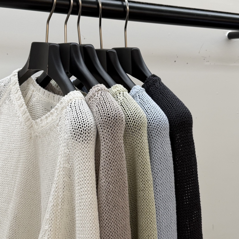 ID韓國直郵實拍女裝新品26春夏職業推薦熱賣時尚休閑針織衫ID針織衫