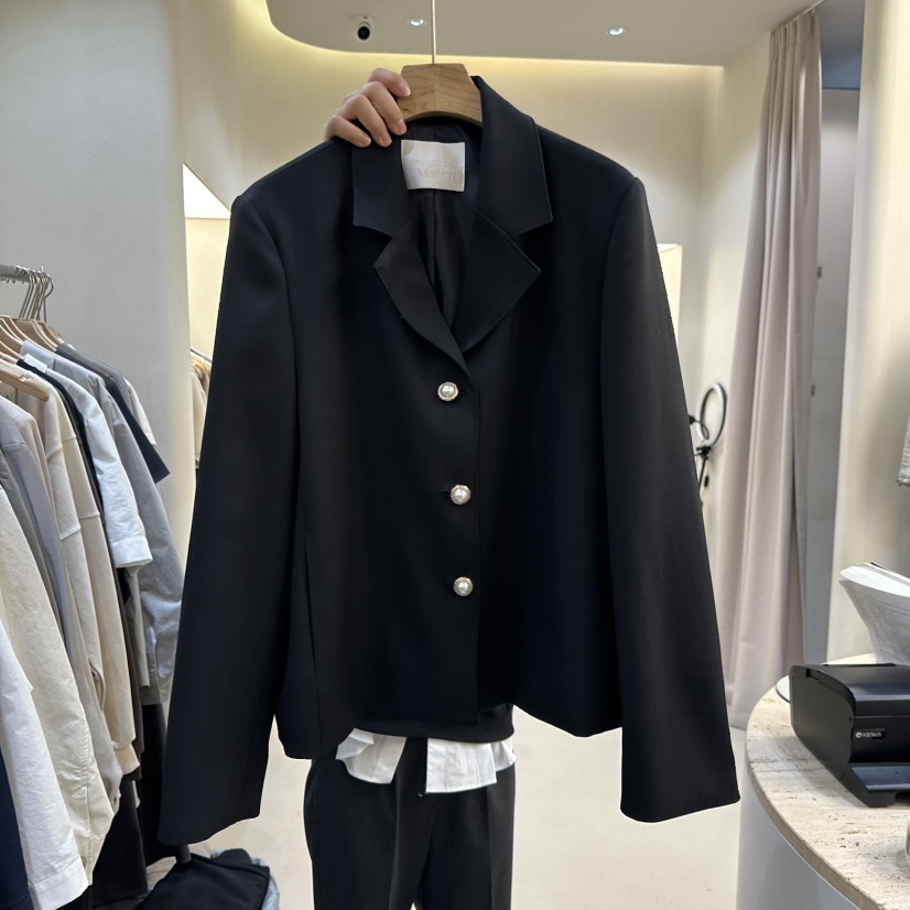 MATIERE韓國東大門代購女士新款26春夏推薦休閑職業時尚夾克MATIERE夾克圖色2