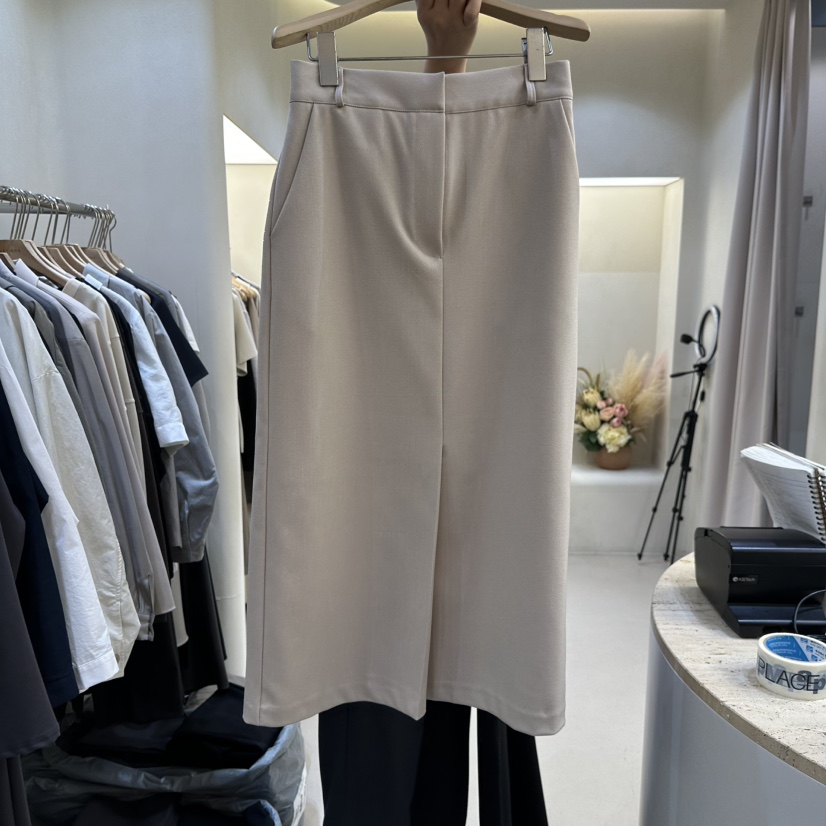 MATIERE韓國直郵女士新款職業26春夏休閑時尚推薦人氣長裙MATIERE長裙圖色1