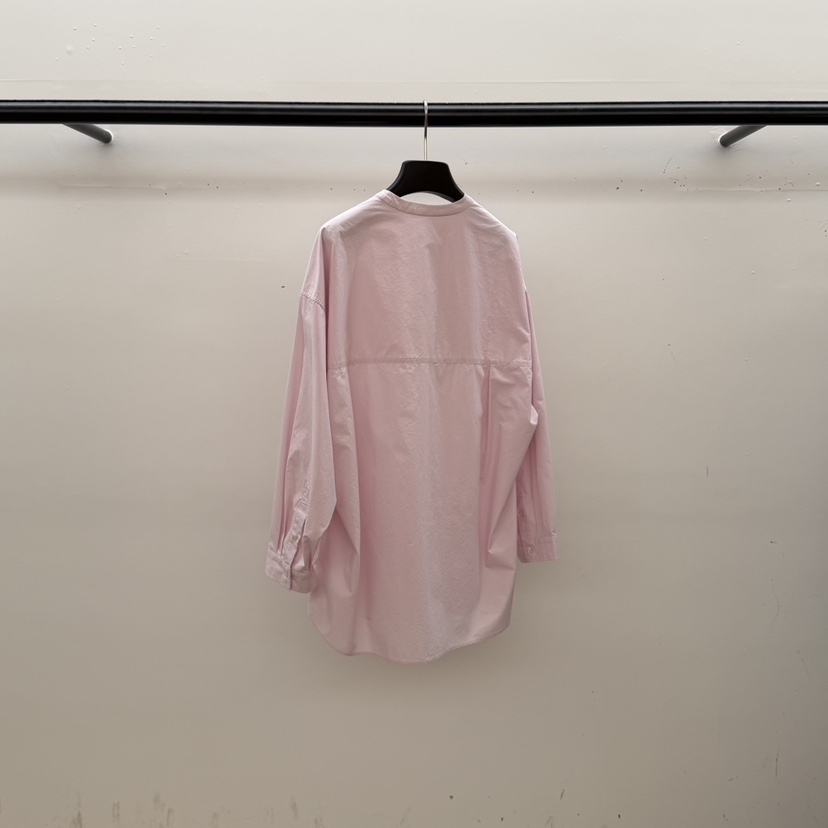 ID韓國東大門代購女裝新款26春夏熱賣時尚襯衫蕾絲衫寬松棉ID襯衫/蕾絲衫