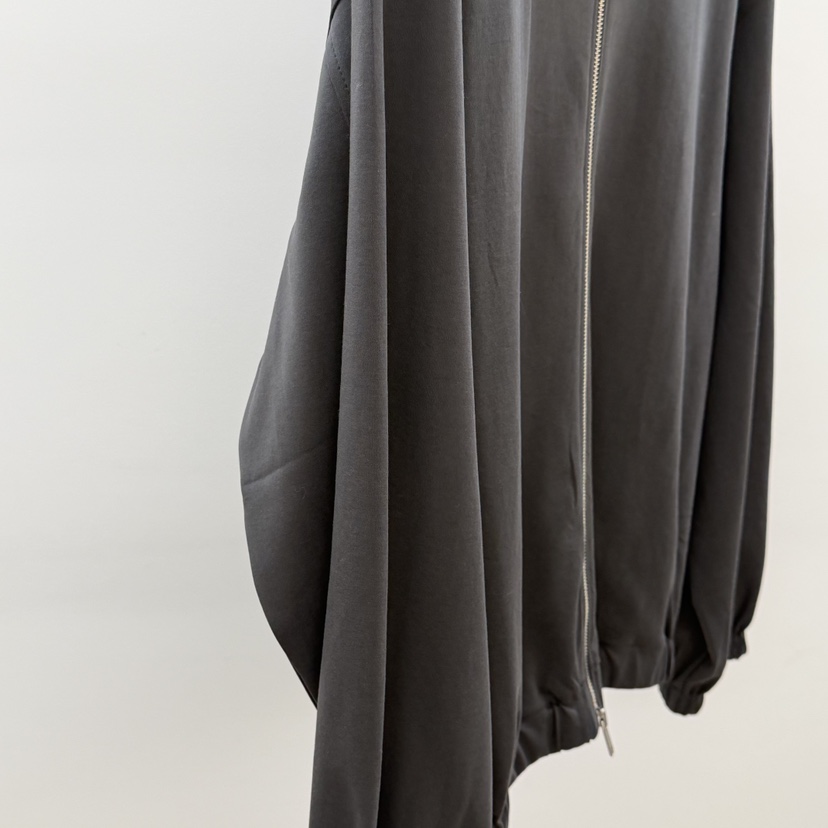 ID韓國直郵實拍女裝新品休閑職業人氣26春夏夾克拉鏈絲綢ID夾克