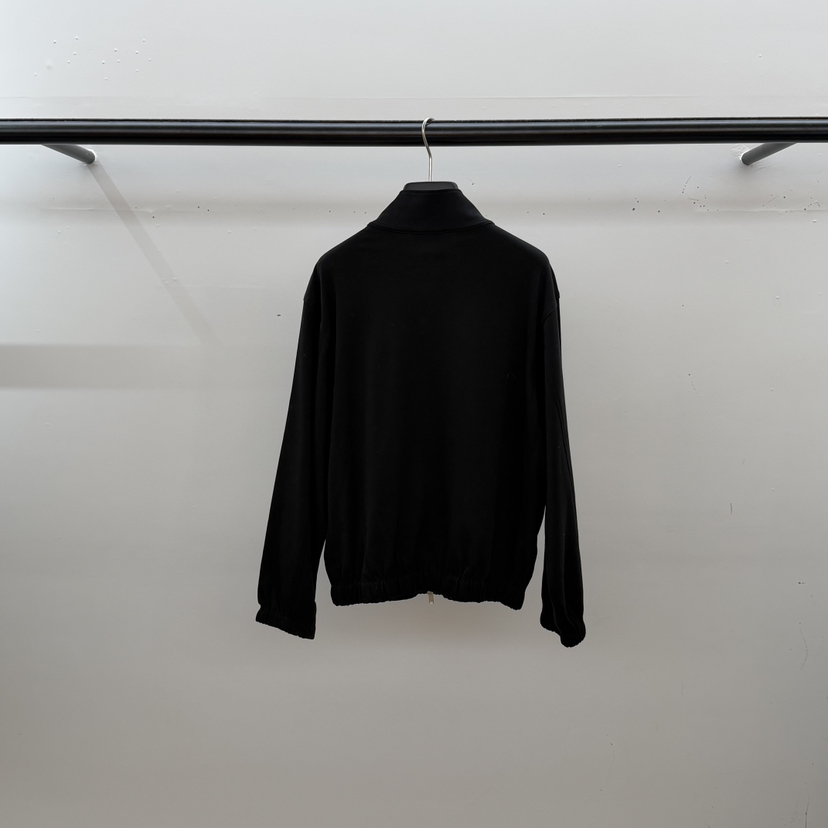 ID韓國直郵實拍女裝新品休閑職業人氣26春夏夾克拉鏈絲綢ID夾克