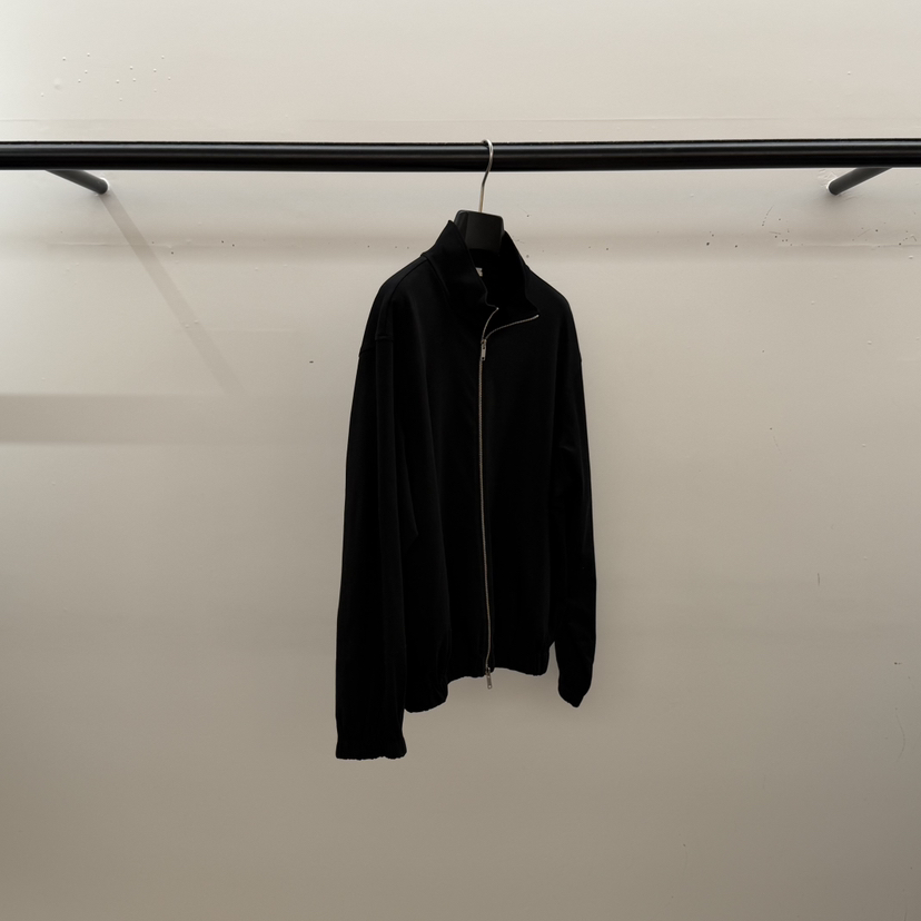 ID韓國直郵實拍女裝新品休閑職業人氣26春夏夾克拉鏈絲綢ID夾克圖色3黑色