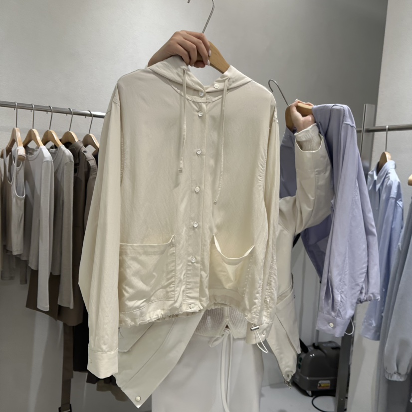 OVU韓國東大門直郵女士新品人氣休閑職業推薦時尚夾克連帽衫OVU夾克圖色1