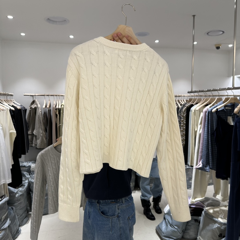 CONNAUGHT/DAILYJUD韓國東大門代購女士新品時尚針織衫開衫CONNAUGHT/DAILYJUD針織衫