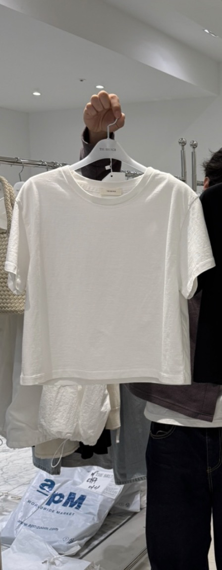 THE BRUNCH韓國東大門直郵女裝新品職業推薦26春夏熱賣T恤THE BRUNCHT恤圖色1
