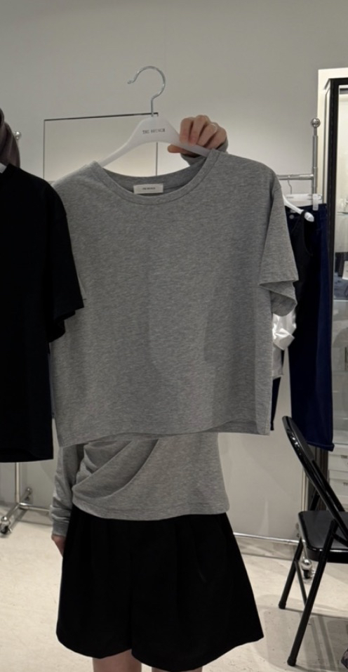 THE BRUNCH韓國東大門直郵女裝新品職業推薦26春夏熱賣T恤THE BRUNCHT恤圖色3