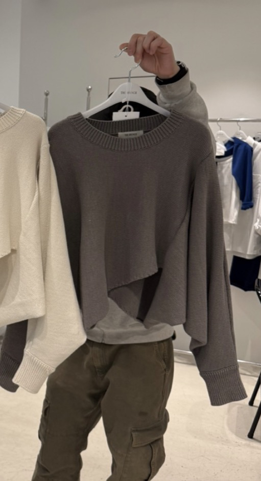 THE BRUNCH韓國代購女士新品26春夏熱賣時尚職業人氣針織衫THE BRUNCH針織衫圖色2