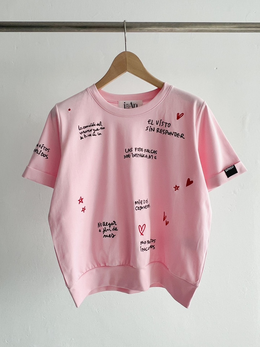 IAAN韓國直郵女裝新款休閑時尚熱賣推薦人氣職業26春夏T恤iaAnT恤圖色2