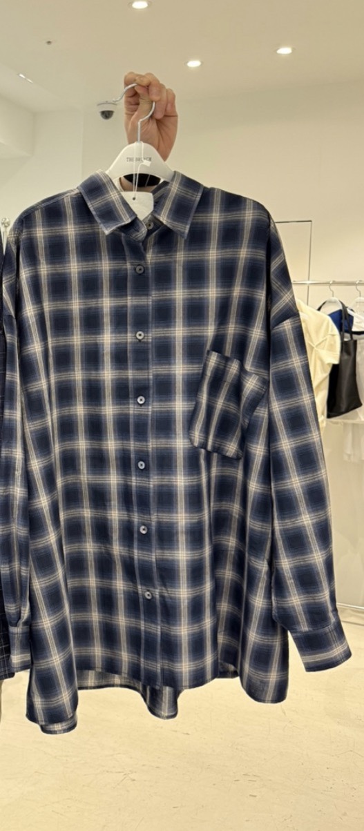 THE BRUNCH韓國直郵女士新品休閑26春夏推薦襯衫蕾絲衫格紋THE BRUNCH襯衫/蕾絲衫圖色2