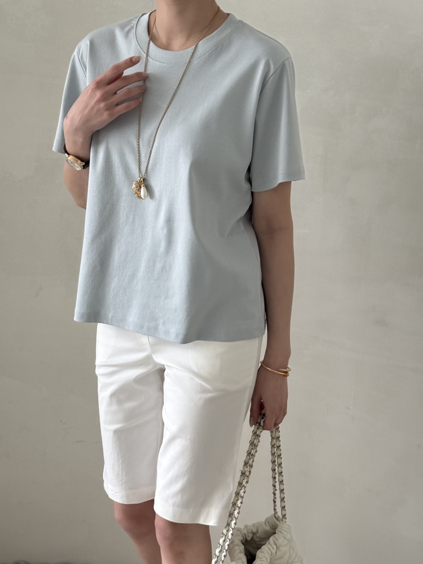 DEMAR韓國東大門直郵女裝新品時尚推薦休閑職業人氣T恤棉DEMART恤