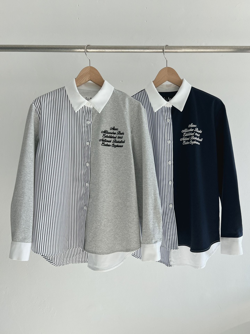 IAAN韓國直郵實拍女裝新款推薦休閑時尚26春夏襯衫蕾絲衫iaAn襯衫/蕾絲衫