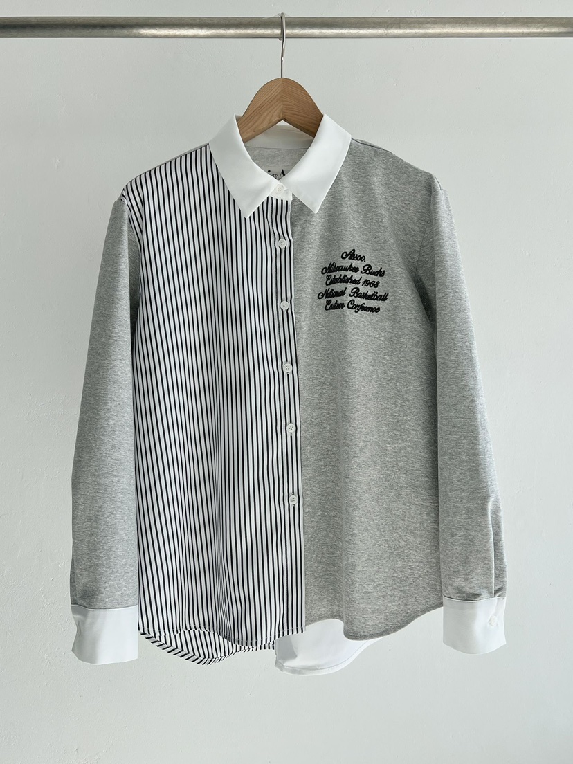 IAAN韓國直郵實拍女裝新款推薦休閑時尚26春夏襯衫蕾絲衫iaAn襯衫/蕾絲衫圖色1