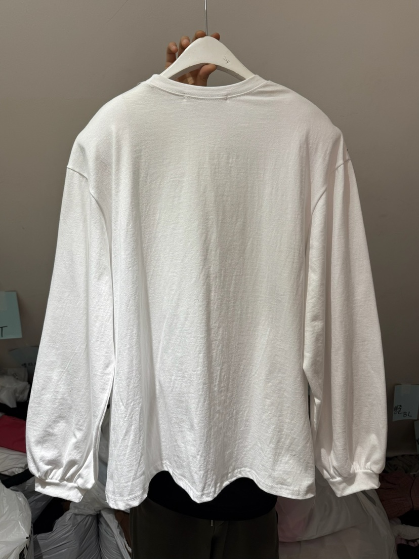 BELITA-L韓國直郵女士新款26春夏時尚職業熱賣人氣長袖T恤BELITA-L長袖T恤