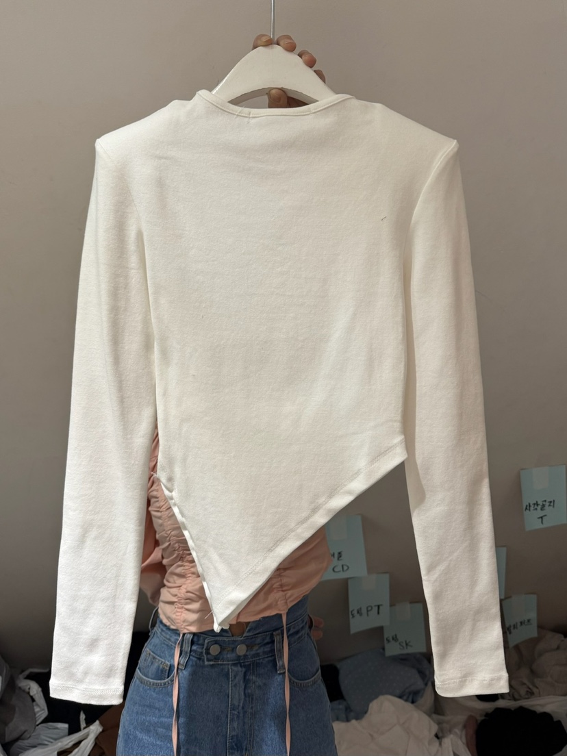 BELITA-L韓國直郵女士新品熱賣職業休閑時尚推薦長袖T恤BELITA-L長袖T恤