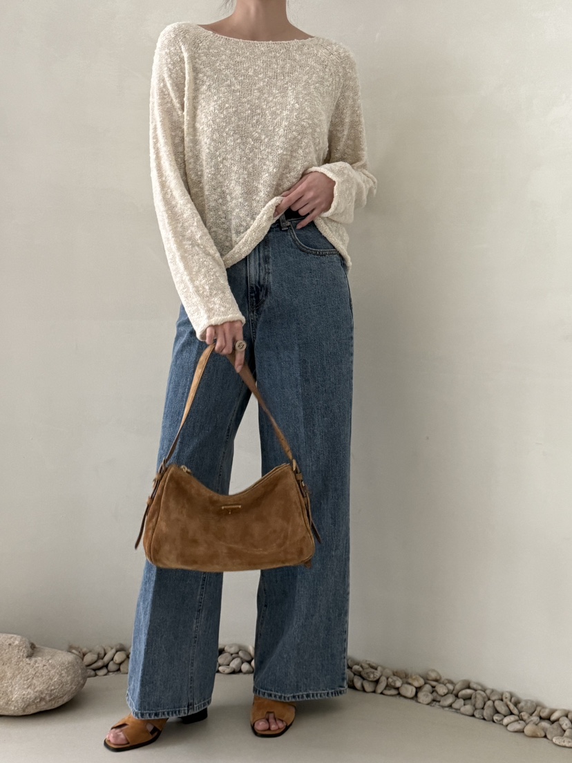 DEMAR韓國東大門直郵女裝新品時尚休閑26春夏人氣職業針織衫DEMAR針織衫