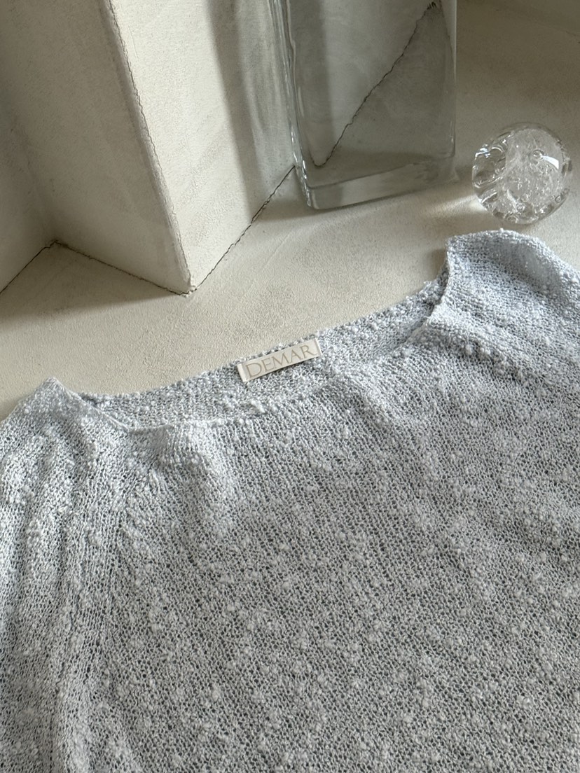 DEMAR韓國東大門直郵女裝新品時尚休閑26春夏人氣職業針織衫DEMAR針織衫