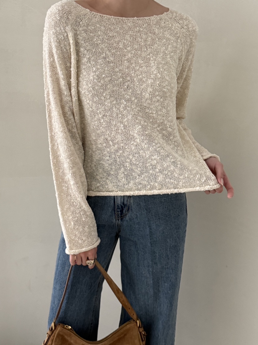 DEMAR韓國東大門直郵女裝新品時尚休閑26春夏人氣職業針織衫DEMAR針織衫圖色2