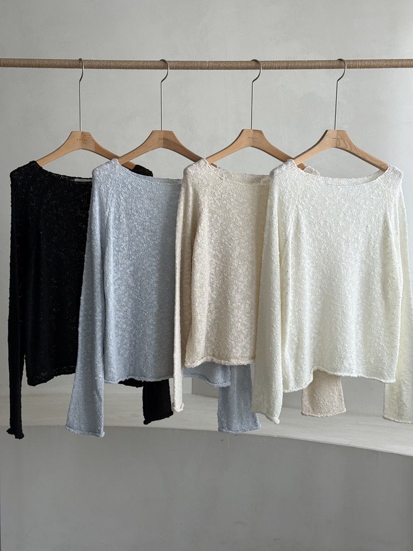 DEMAR韓國東大門直郵女裝新品時尚休閑26春夏人氣職業針織衫DEMAR針織衫圖色4左一色