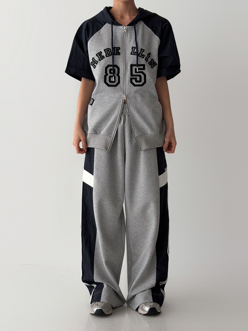 IAAN韓國東大門代購女士新品推薦26春夏休閑休閑褲男女同款iaAn休閑褲圖色1