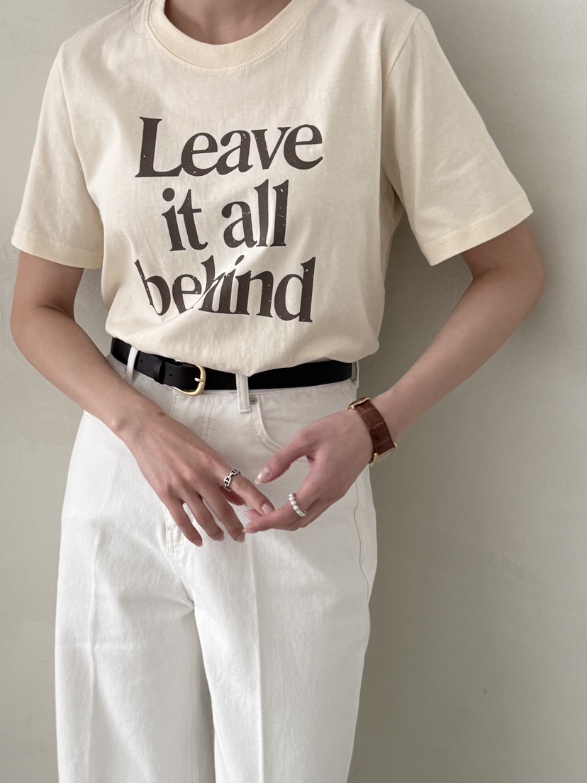 DEMAR韓國直郵實拍女士新品時尚人氣26春夏熱賣休閑推薦T恤DEMART恤圖色1