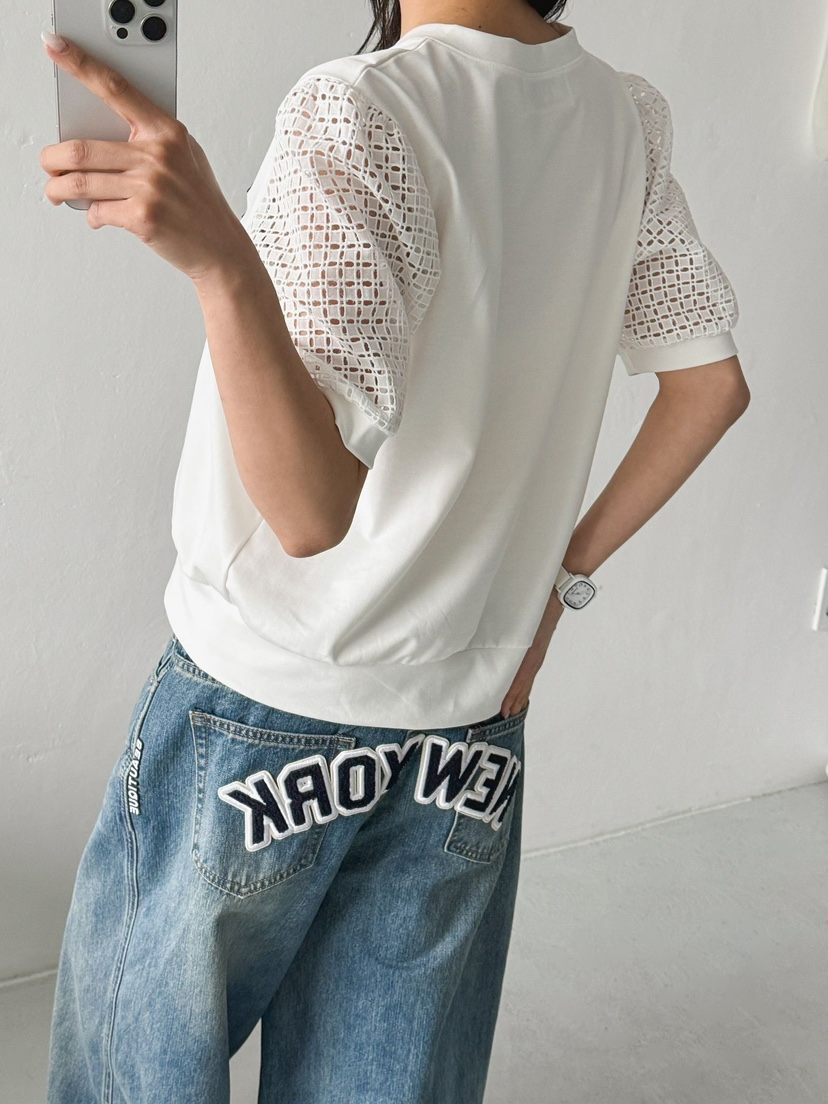 IAAN韓國東大門直郵女裝新品26春夏熱賣推薦休閑職業牛仔褲iaAn牛仔褲