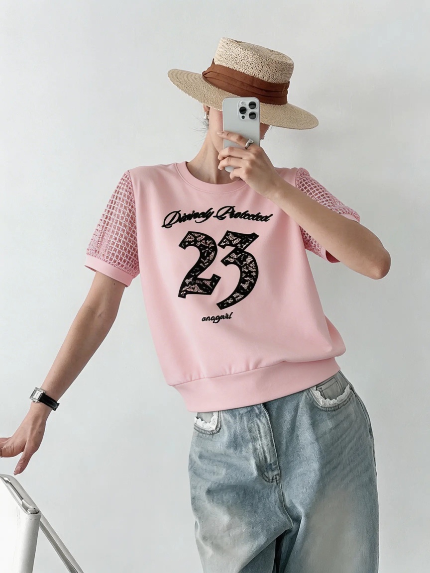 IAAN韓國直郵實拍女裝新款職業推薦時尚休閑26春夏熱賣T恤iaAnT恤