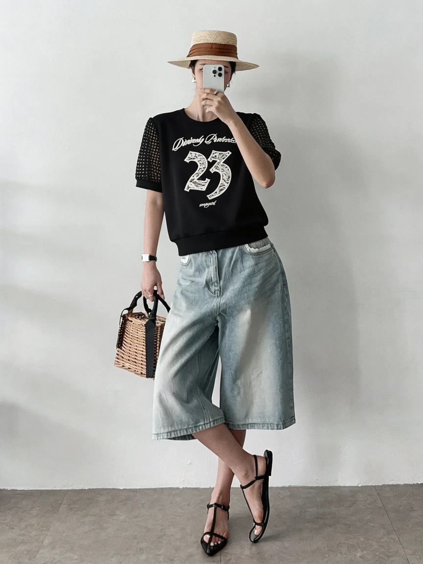 IAAN韓國直郵實拍女裝新款職業推薦時尚休閑26春夏熱賣T恤iaAnT恤