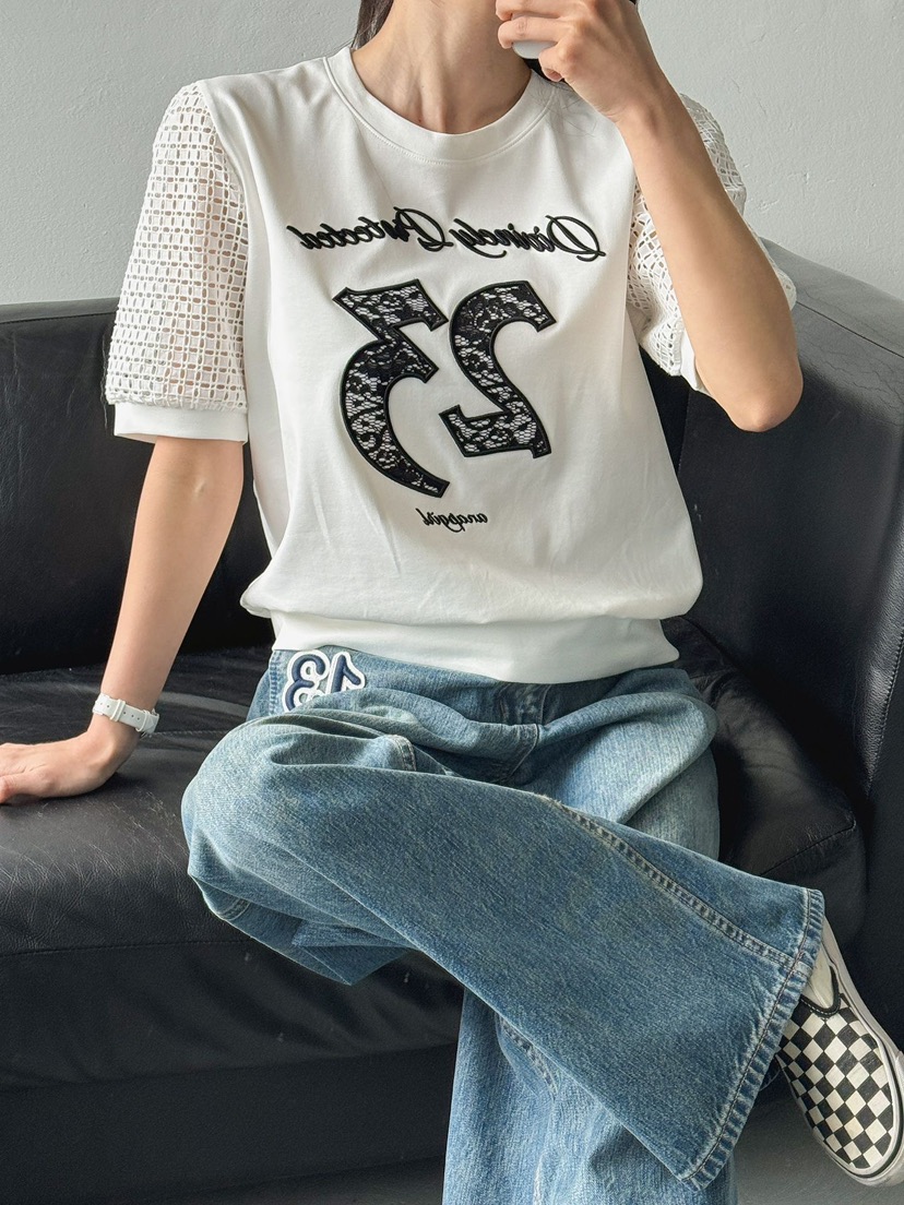 IAAN韓國直郵實拍女裝新款職業推薦時尚休閑26春夏熱賣T恤iaAnT恤