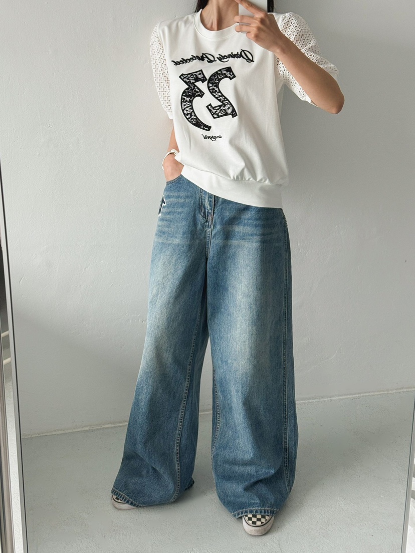 IAAN韓國直郵實拍女裝新款職業推薦時尚休閑26春夏熱賣T恤iaAnT恤