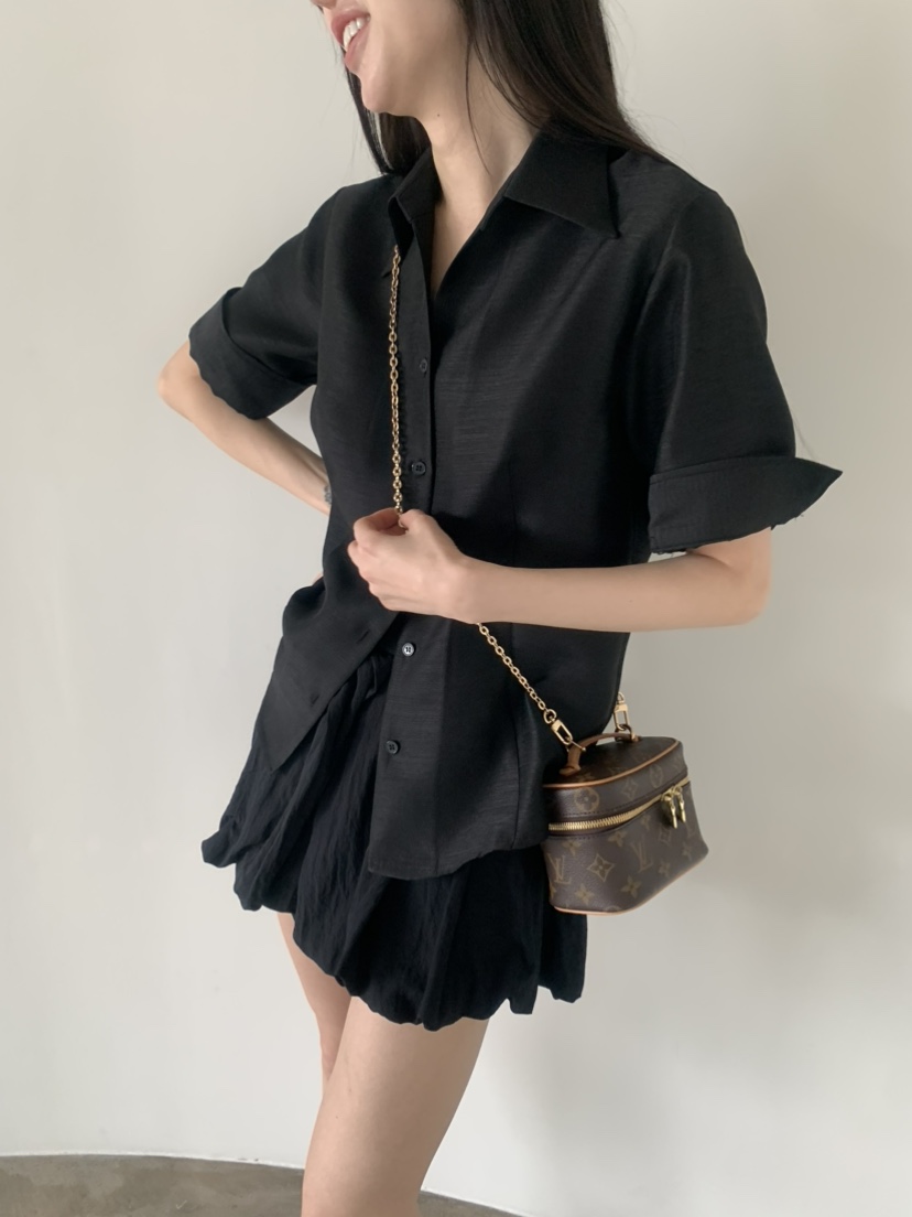 LE AVE韓國代購女士新款職業休閑推薦人氣時尚襯衫蕾絲衫LE AVE襯衫/蕾絲衫