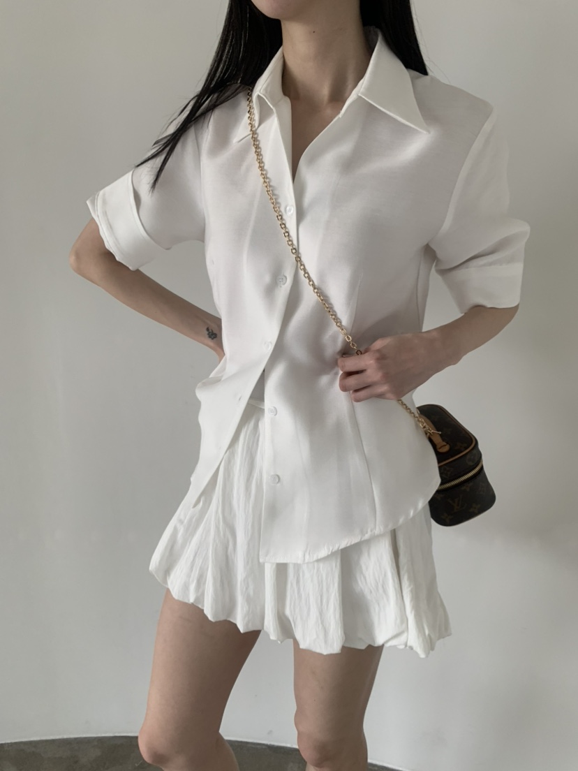 LE AVE韓國代購女士新款職業休閑推薦人氣時尚襯衫蕾絲衫LE AVE襯衫/蕾絲衫