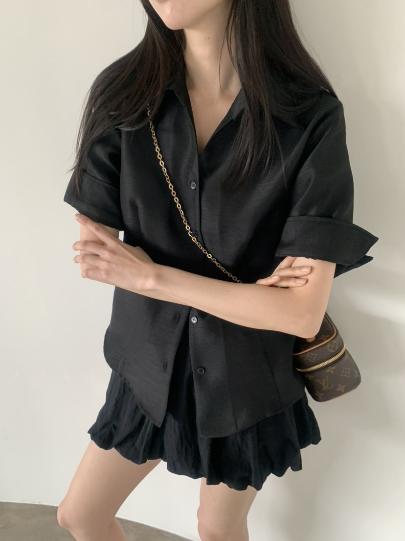 LE AVE韓國代購女士新款職業休閑推薦人氣時尚襯衫蕾絲衫LE AVE襯衫/蕾絲衫