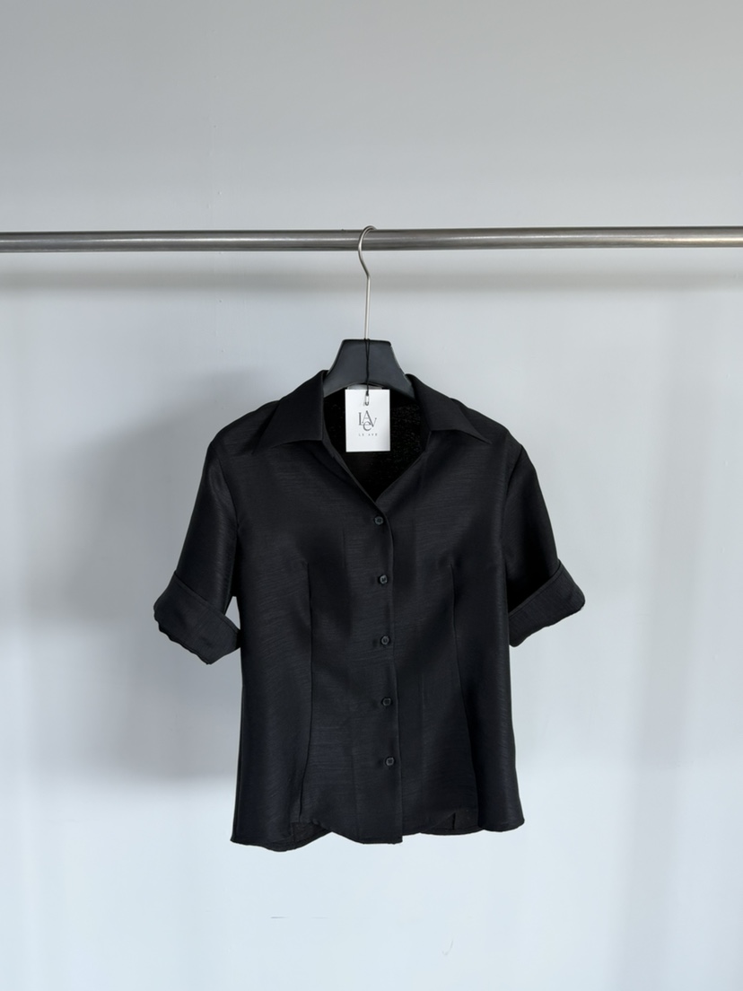 LE AVE韓國代購女士新款職業休閑推薦人氣時尚襯衫蕾絲衫LE AVE襯衫/蕾絲衫圖色2