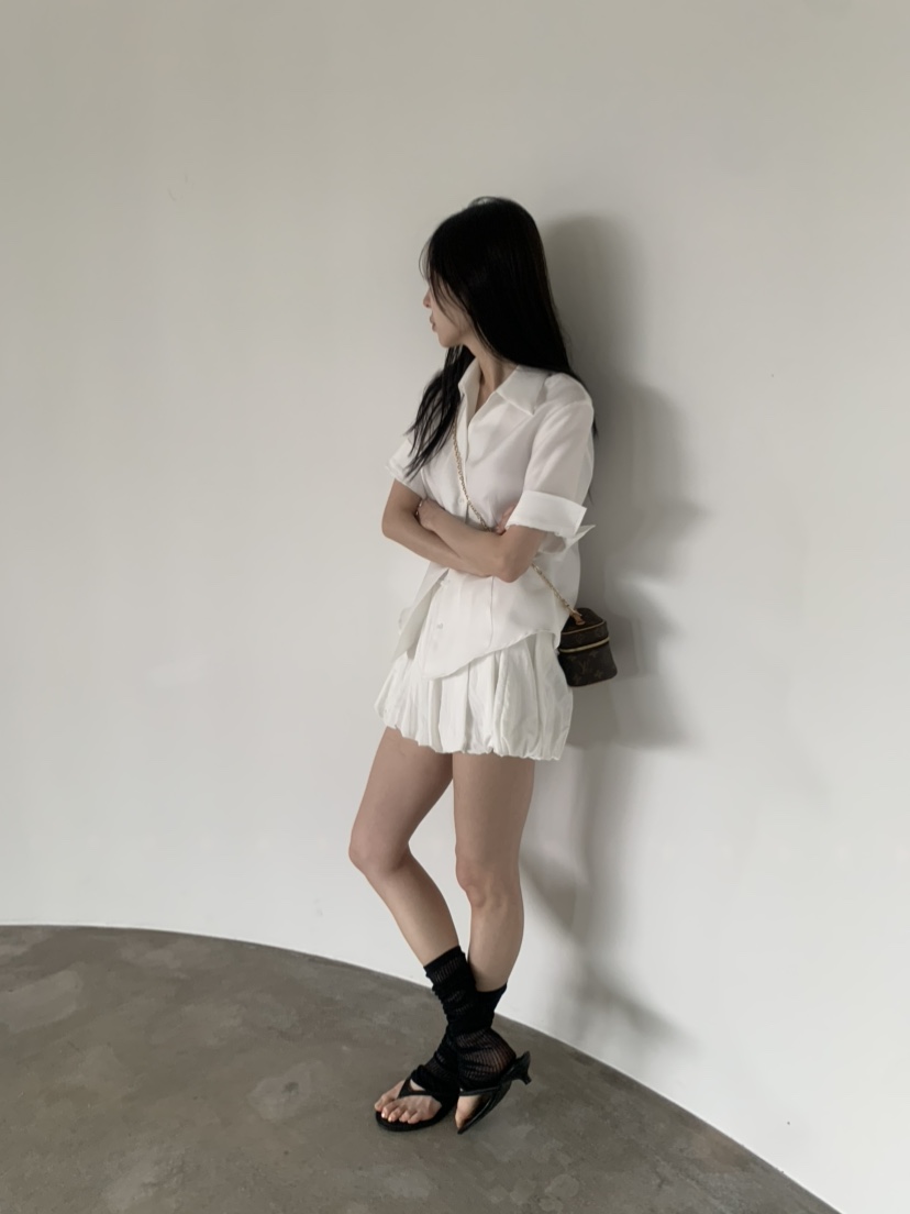 LE AVE韓國東大門代購女裝新品熱賣推薦休閑26春夏裙褲南瓜裙LE AVE裙褲