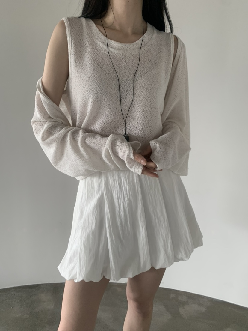 LE AVE韓國東大門代購女裝新品熱賣推薦休閑26春夏裙褲南瓜裙LE AVE裙褲