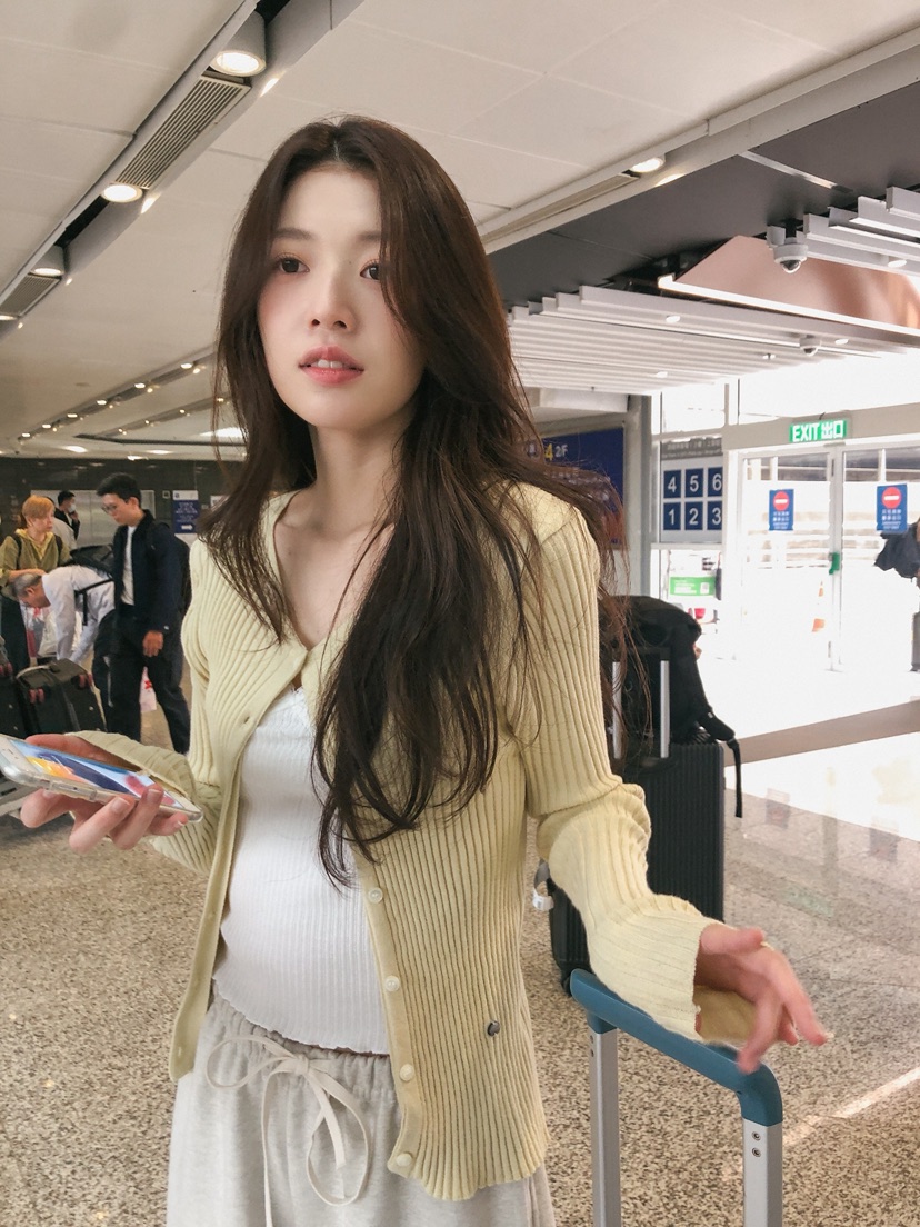 ERUME韓國代購女士新款熱賣時尚休閑26春夏人氣推薦針織衫ERUME針織衫