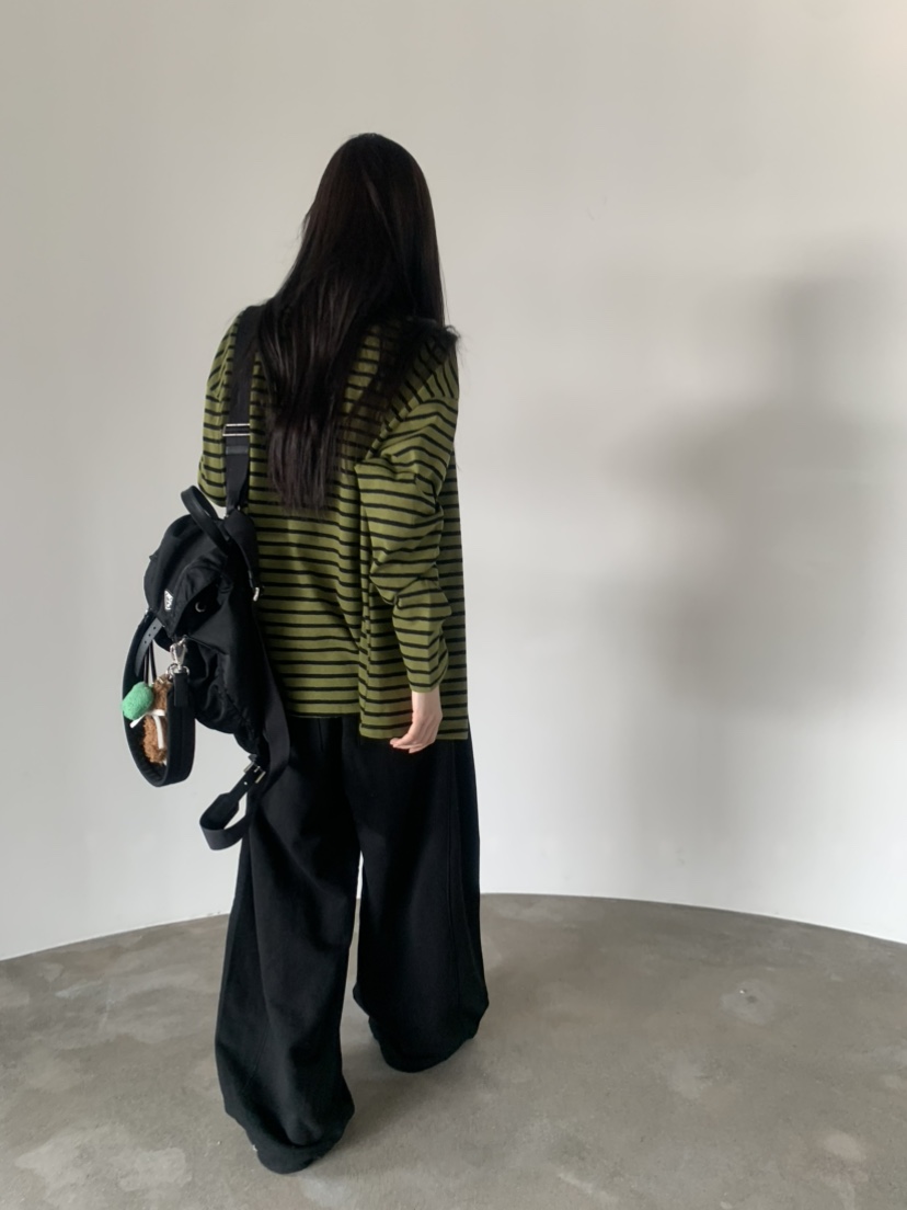 LE AVE韓國代購女裝新品職業時尚推薦熱賣休閑人氣長袖T恤LE AVE長袖T恤